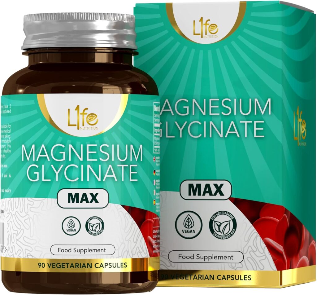 Bote de Bisglicinato de Magnesio de Life Nutrition