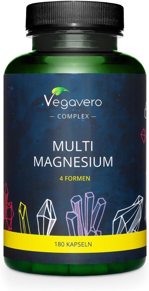 bote de bisglicinato de Magnesio de vegavero