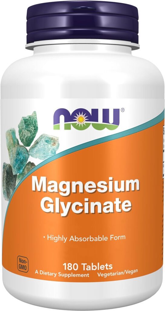 bote de bisglicinato de magnesio now