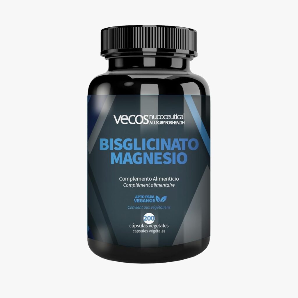 bote de Bisglicinato de Magnesio - Vecos Nucoceutical