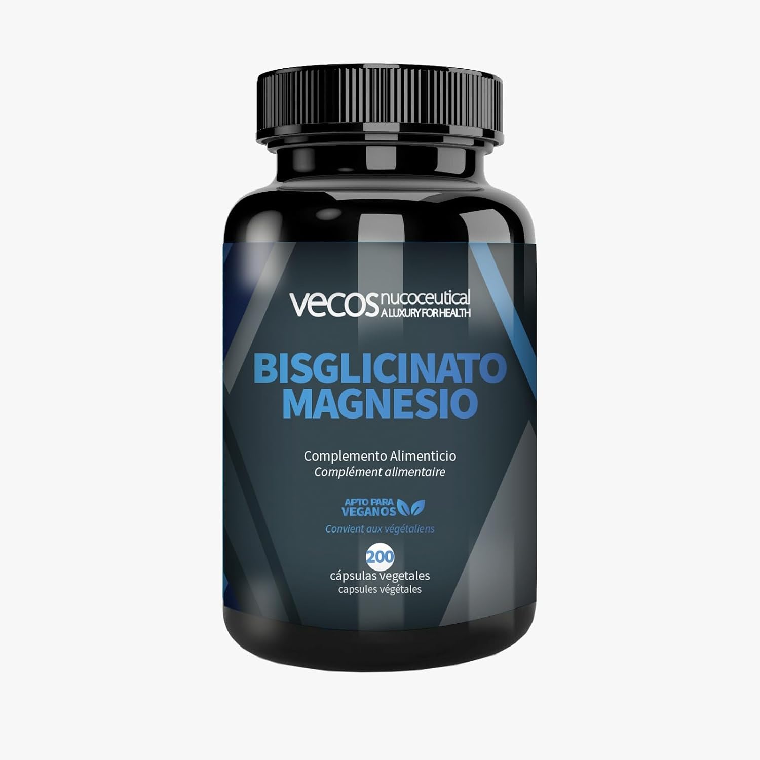 bote de Bisglicinato de Magnesio - Vecos Nucoceutical